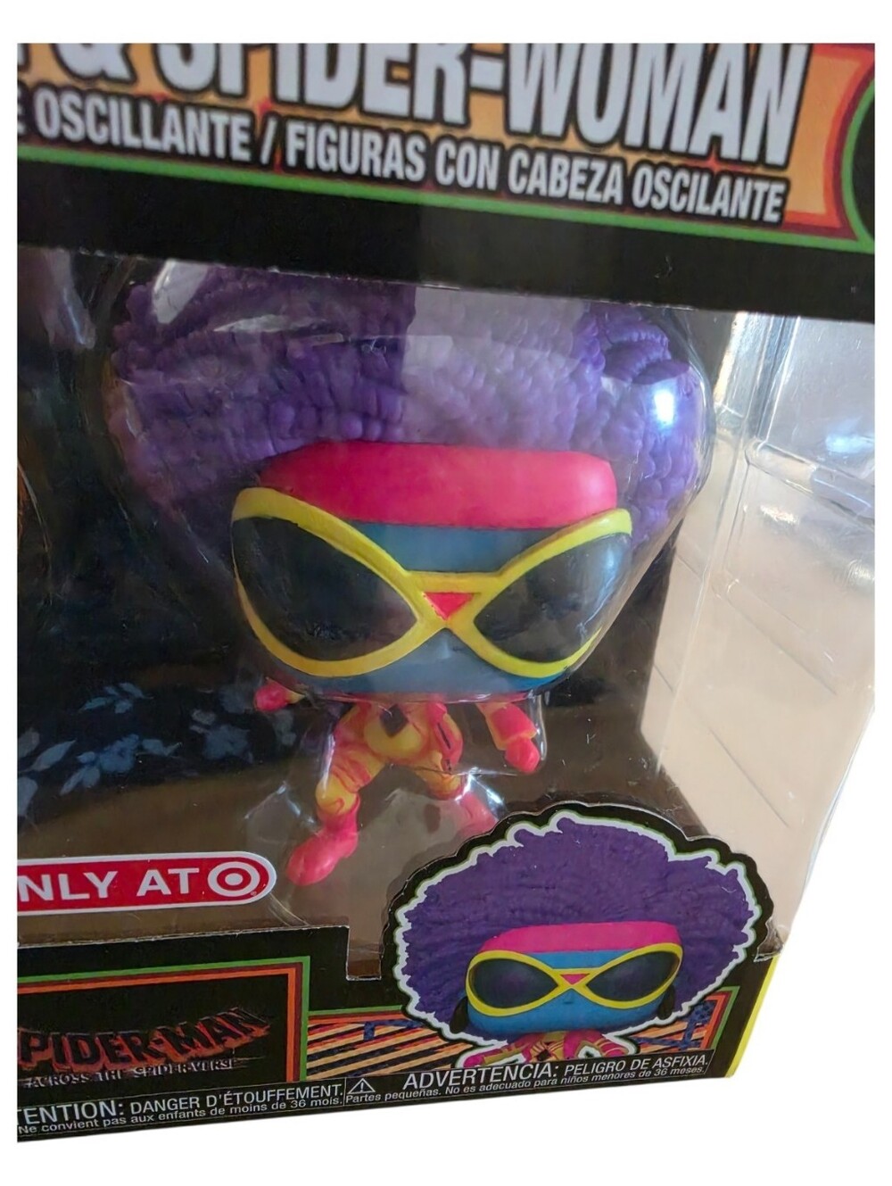 Funko Pop! Spider-Gwen & Spider-Woman 2-Pack Target Exclusive NIB Spider-Verse - Picture 8 of 8